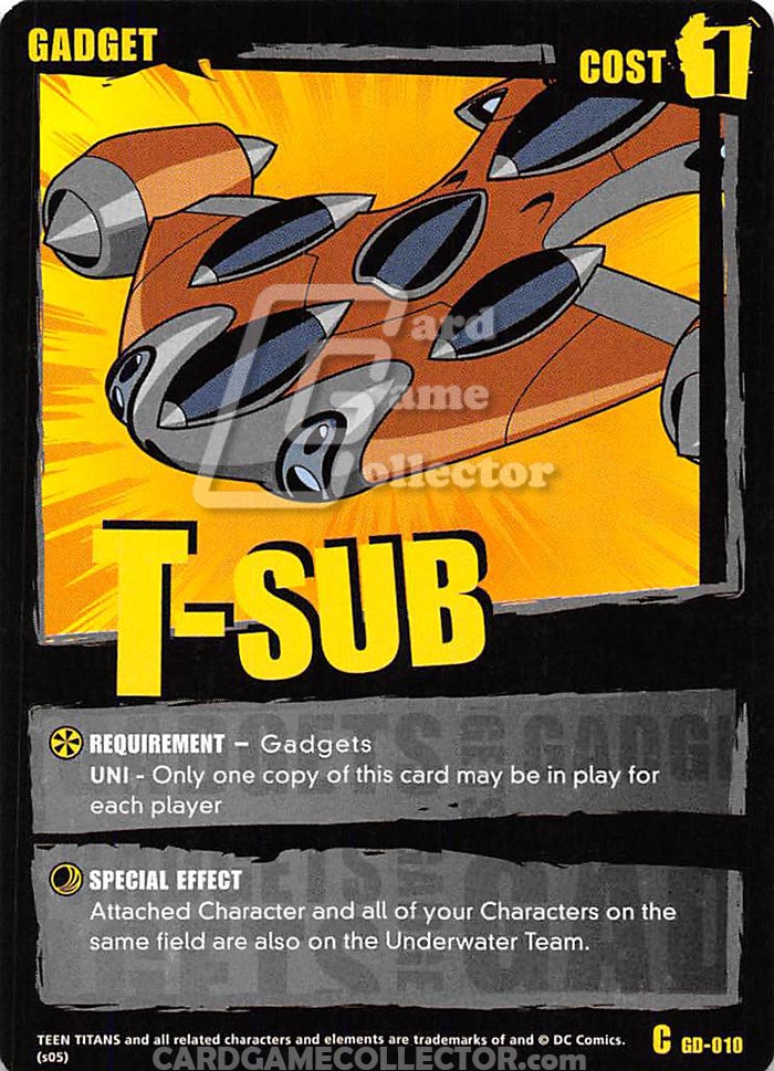 Teen Titans CCG: T-Sub