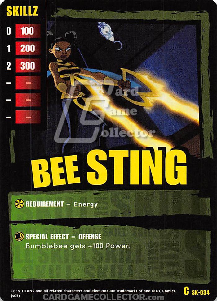 Teen Titans CCG: Bee Sting