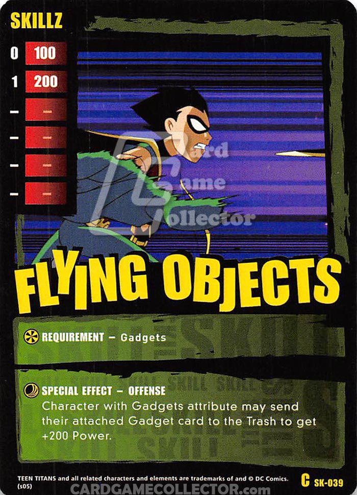 Teen Titans CCG: Flying Objects