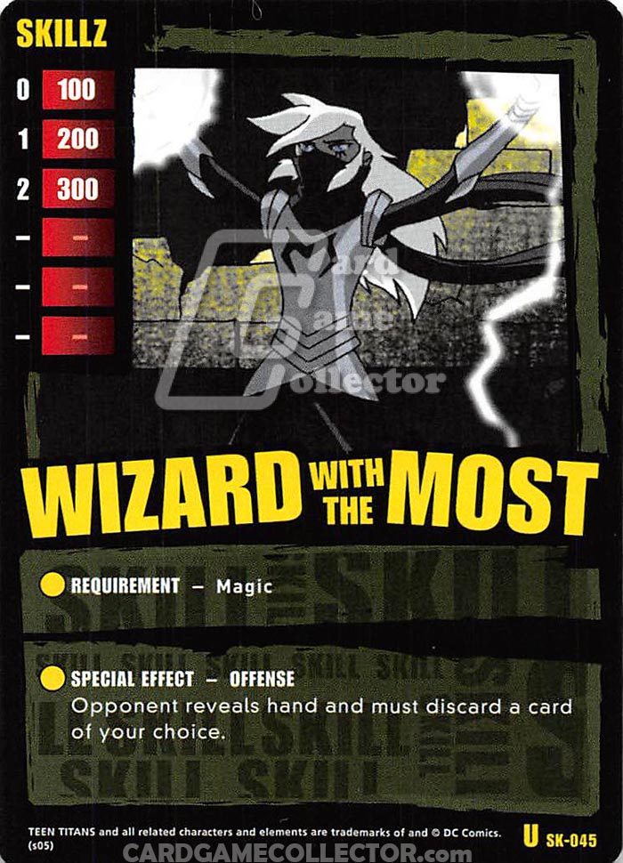 Teen Titans CCG: Wizard With the Most