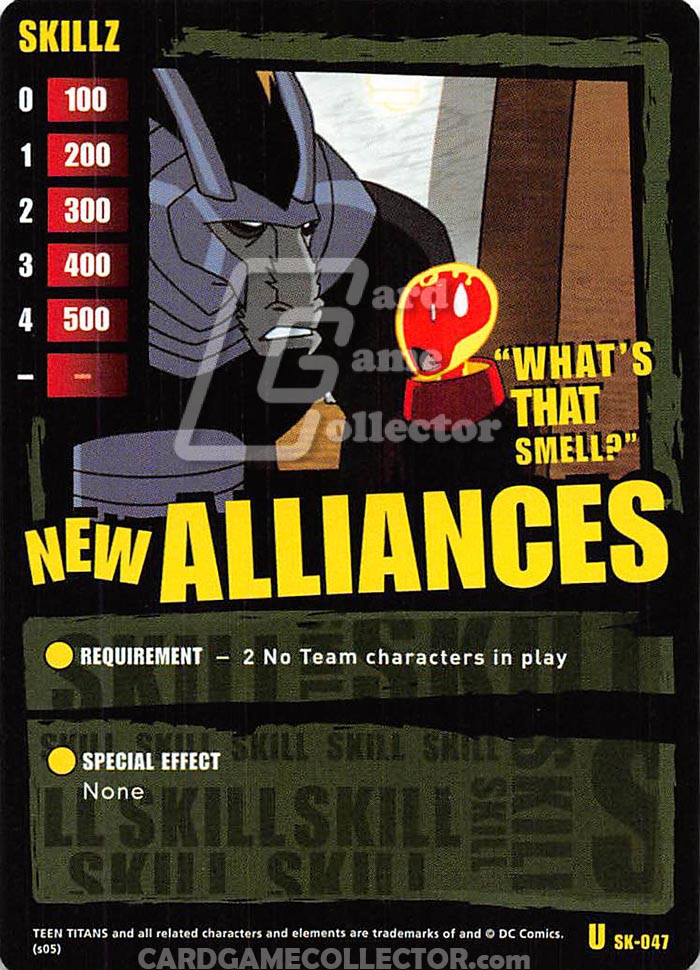 Teen Titans CCG: New Alliances