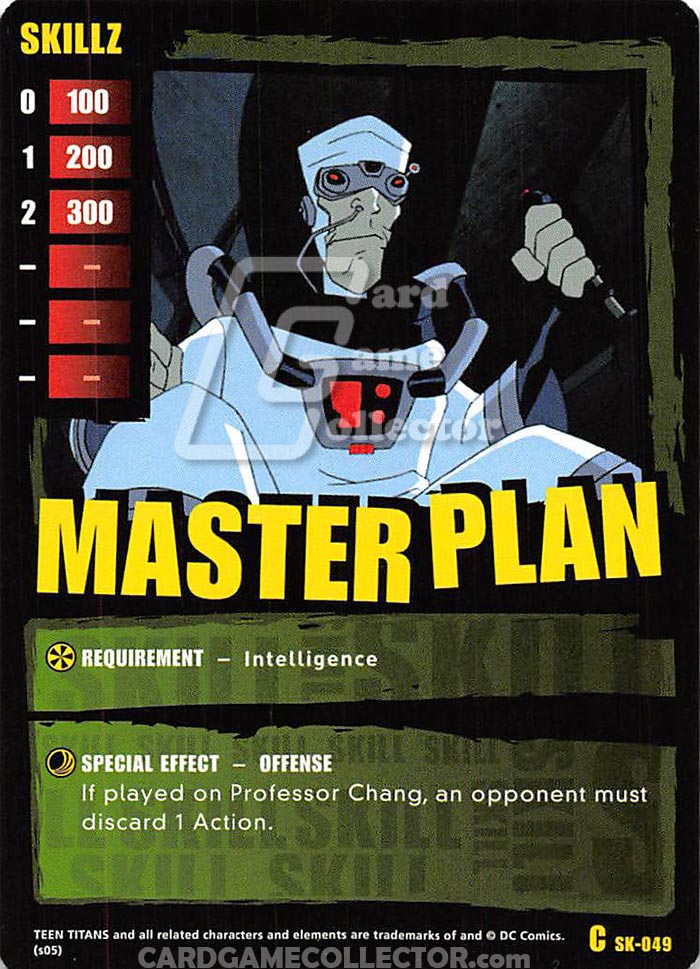 Teen Titans CCG: Master Plan
