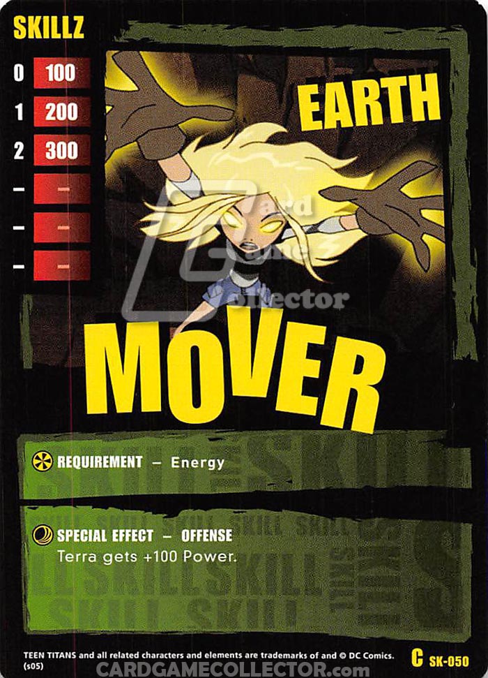 Teen Titans CCG: Earth Mover