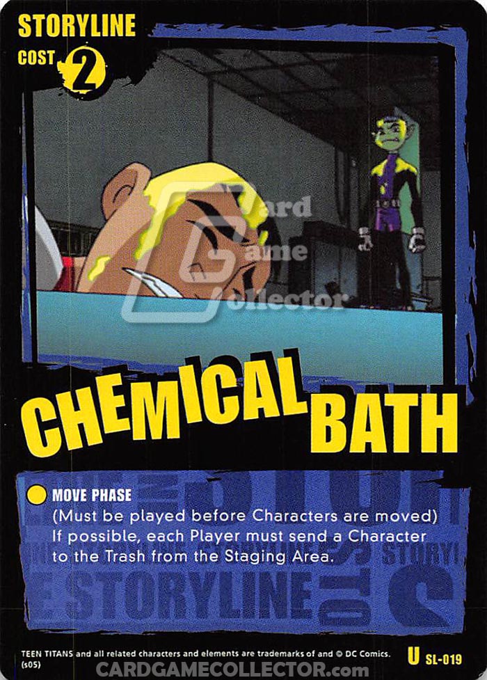 Teen Titans CCG: Chemical Bath