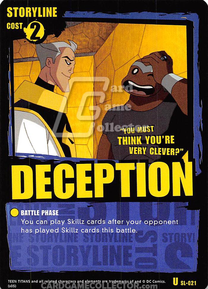 Teen Titans CCG: Deception