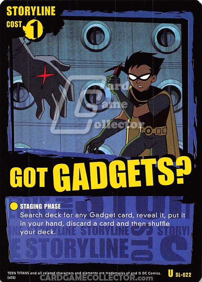 Teen Titans CCG: Got Gadgets?