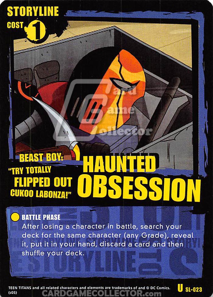 Teen Titans CCG: Haunted Obsession