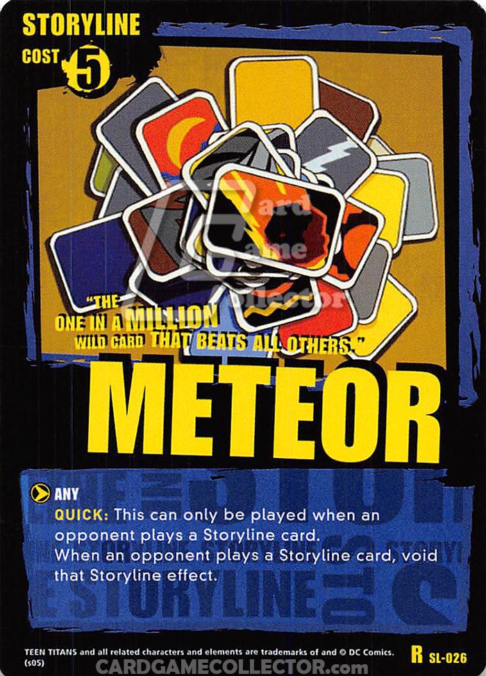 Teen Titans CCG: Meteor