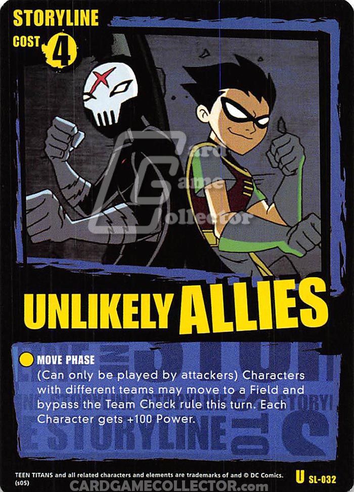 Teen Titans CCG: Unlikely Allies