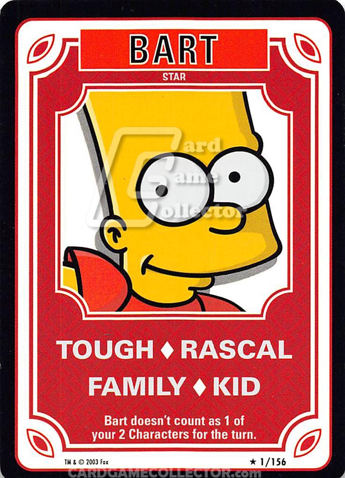 The Simpsons TCG: Bart