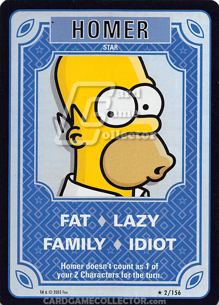 The Simpsons TCG: Homer