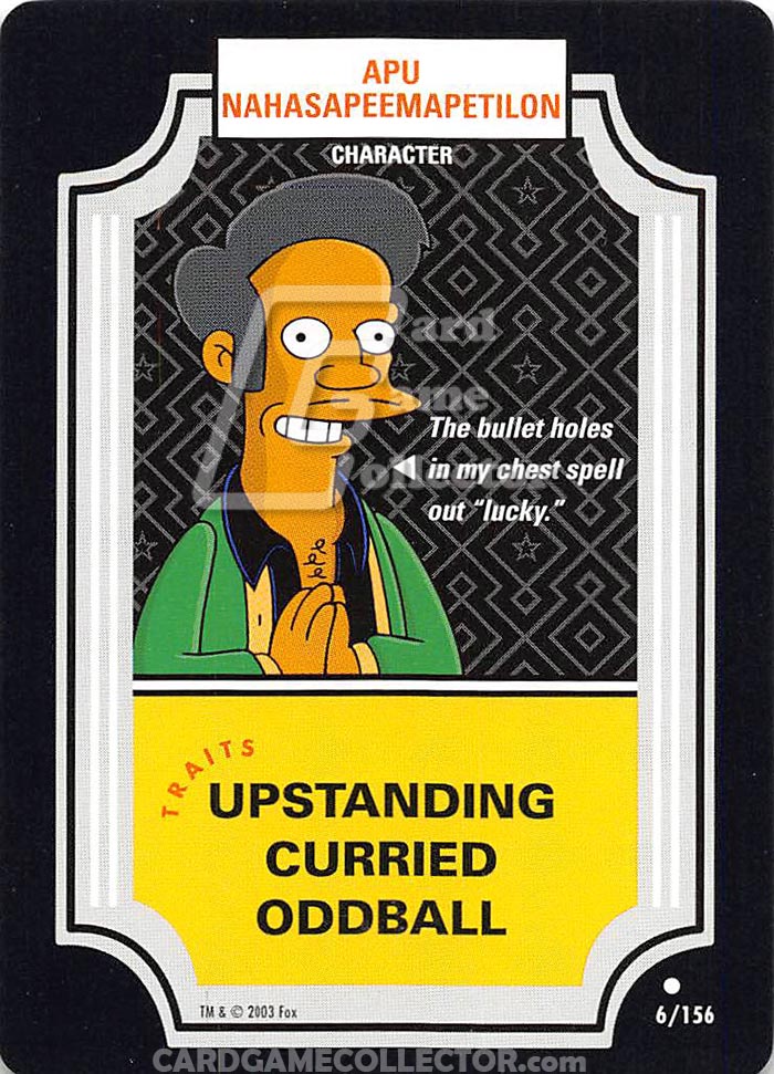 The Simpsons TCG: Apu Nahasapeemapetilon