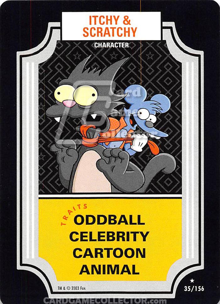 The Simpsons TCG: Itchy & Scratchy