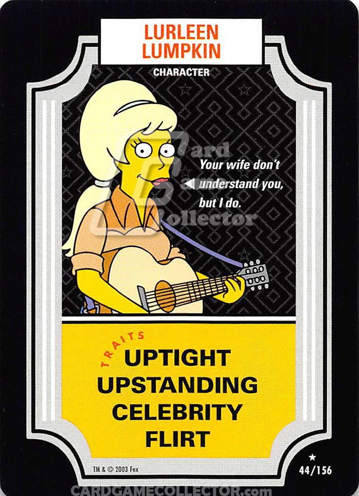The Simpsons TCG: Lurleen Lumpkin