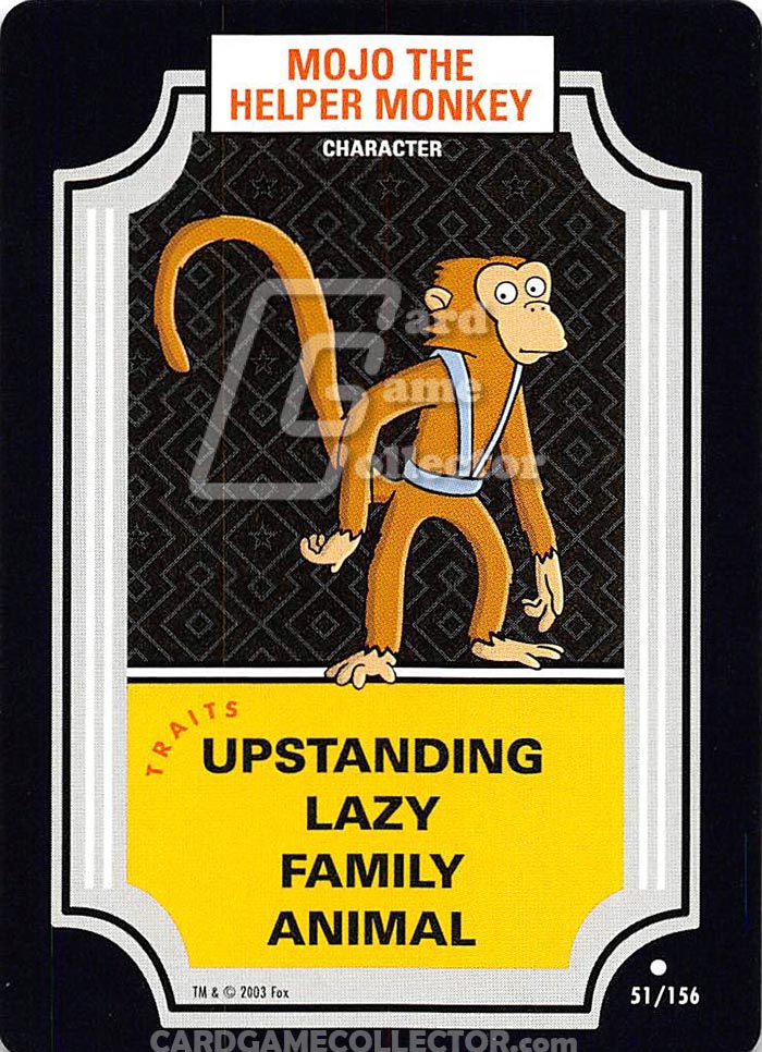 The Simpsons TCG: Mojo the Helper Monkey