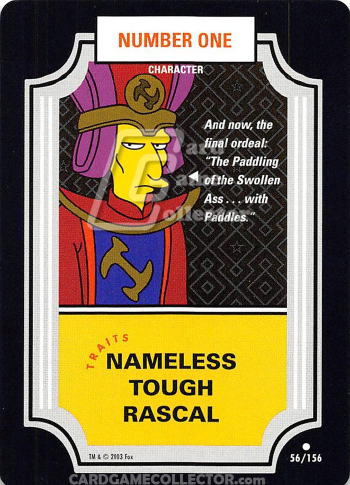 The Simpsons TCG: Number One