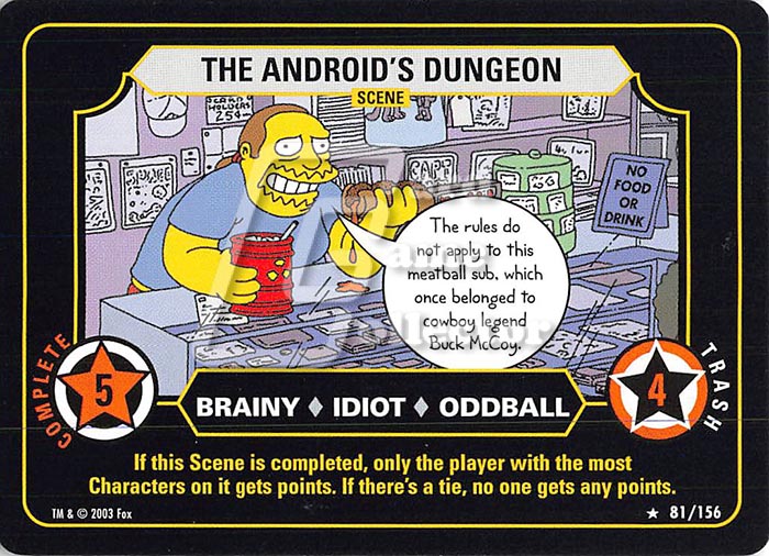 The Simpsons TCG: The Android's Dungeon