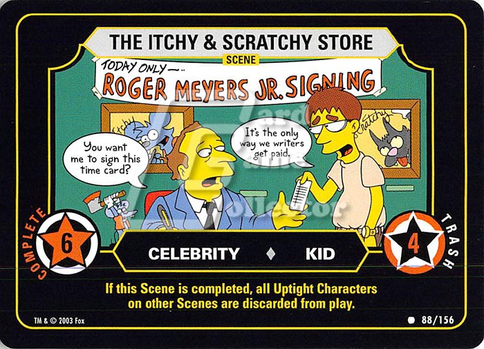 The Simpsons TCG: The Itchy & Scratchy Store