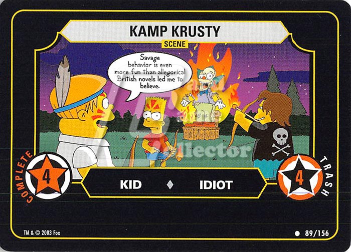 The Simpsons TCG: Kamp Krusty