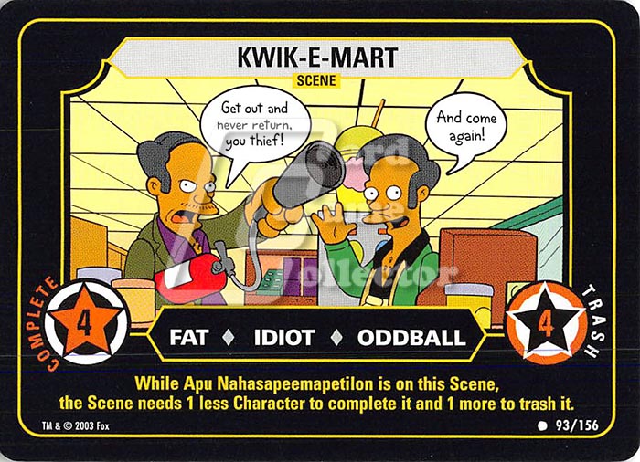 The Simpsons TCG: Kwik-E-Mart