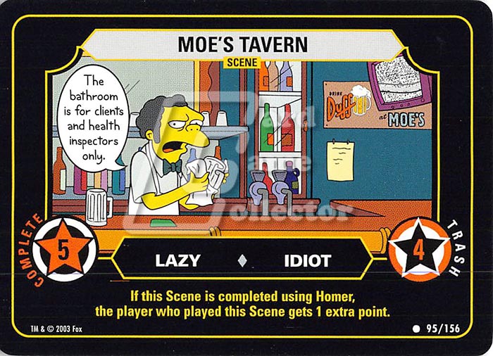 The Simpsons TCG: Moe's Tavern