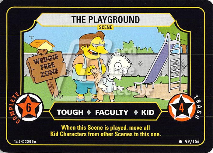 The Simpsons TCG: The Playground