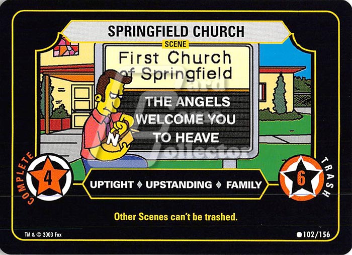 The Simpsons TCG: Springfield Church