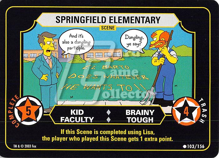 The Simpsons TCG: Springfield Elementary