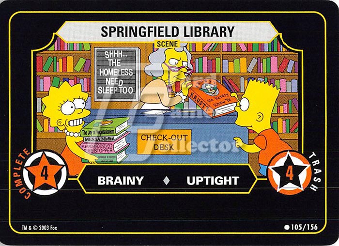 The Simpsons TCG: Springfield Library