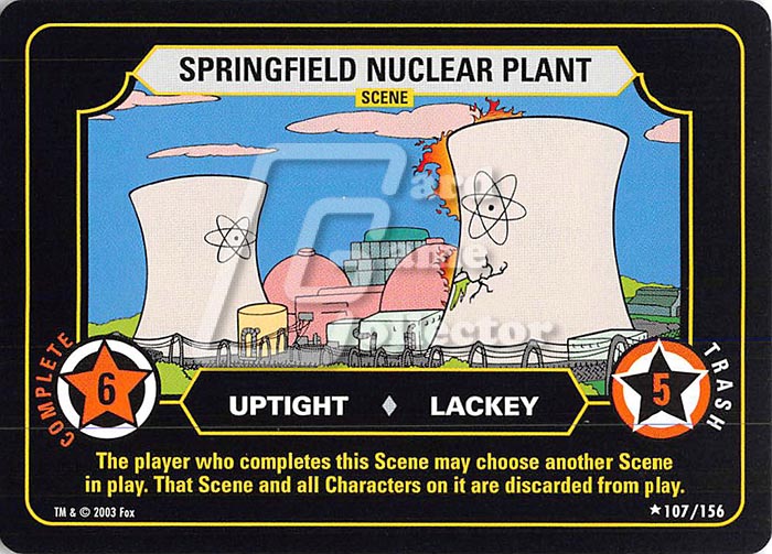The Simpsons TCG: Springfield Nuclear Plant
