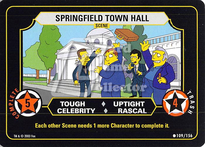 The Simpsons TCG: Springfield Town Hall