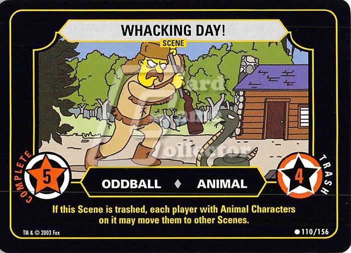 The Simpsons TCG: Whacking Day!