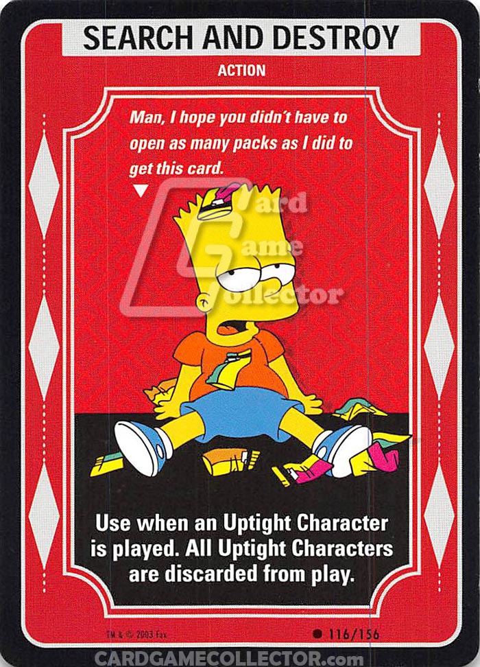 The Simpsons TCG: Search and Destroy