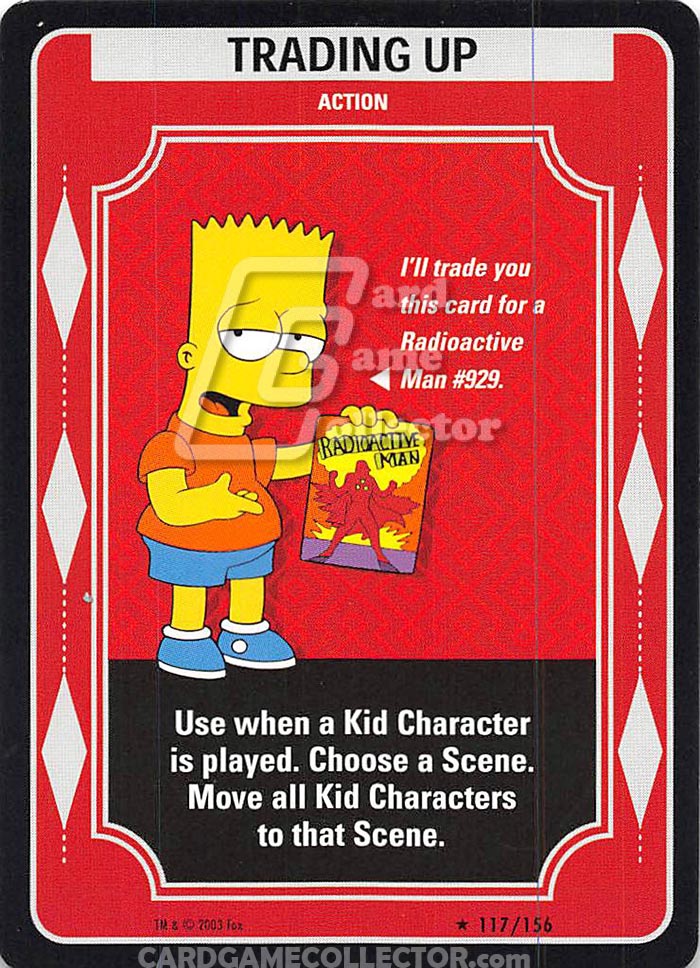 The Simpsons TCG: Trading Up