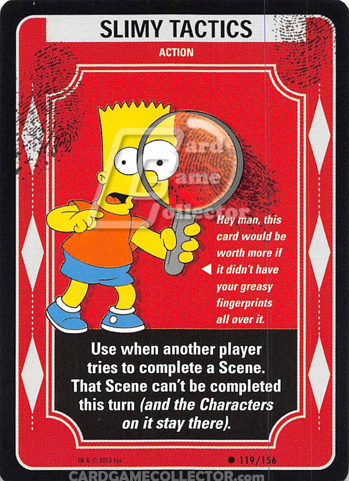 The Simpsons TCG: Slimy Tactics