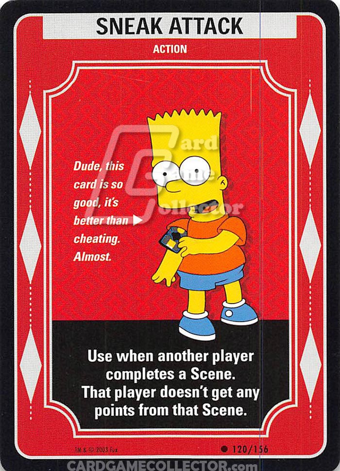 The Simpsons TCG: Sneak Attack