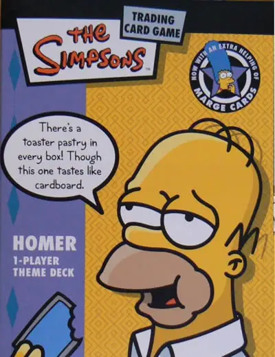 The Simpsons Trading Card Game promo image
