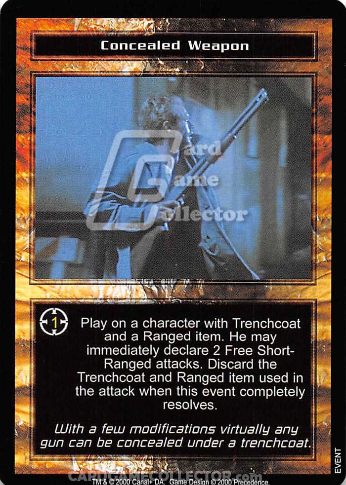 The Terminator CCG: Concealed Weapon