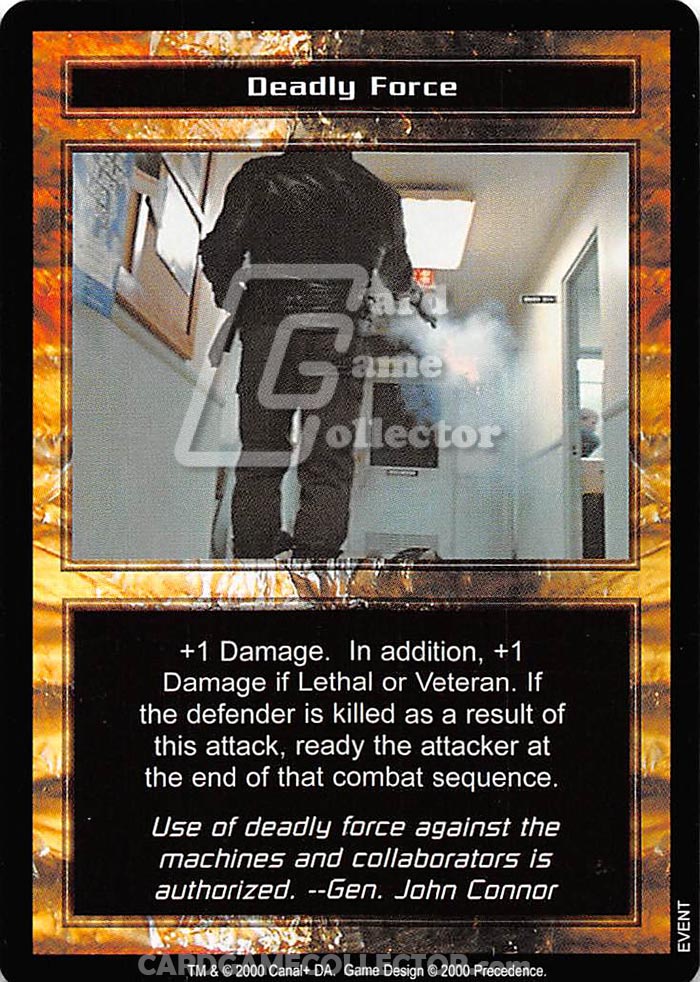 The Terminator CCG: Deadly Force