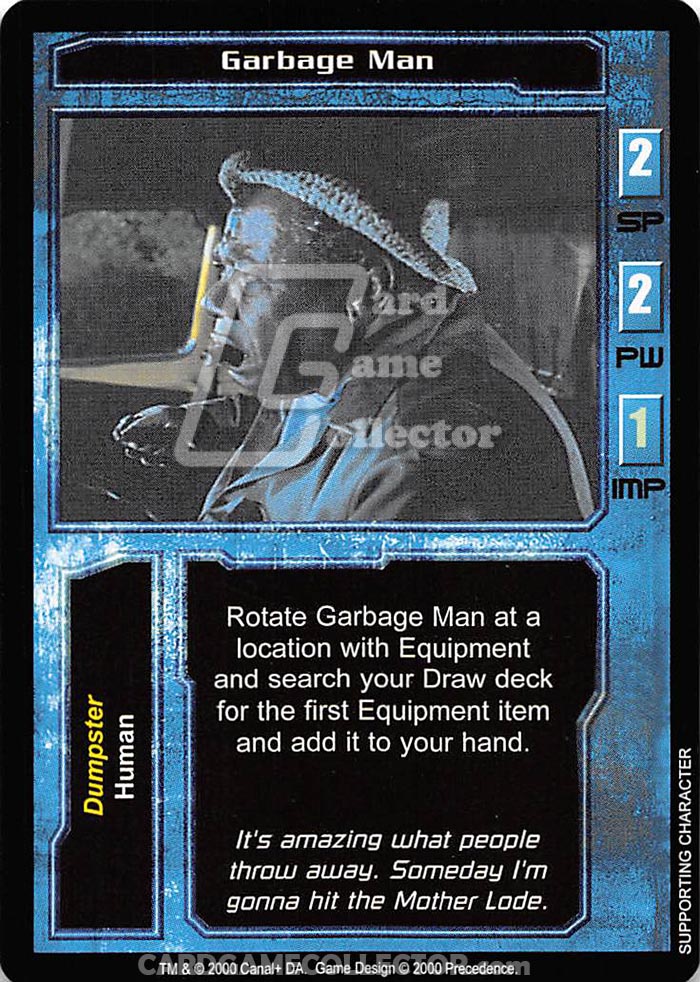The Terminator CCG: Garbage Man