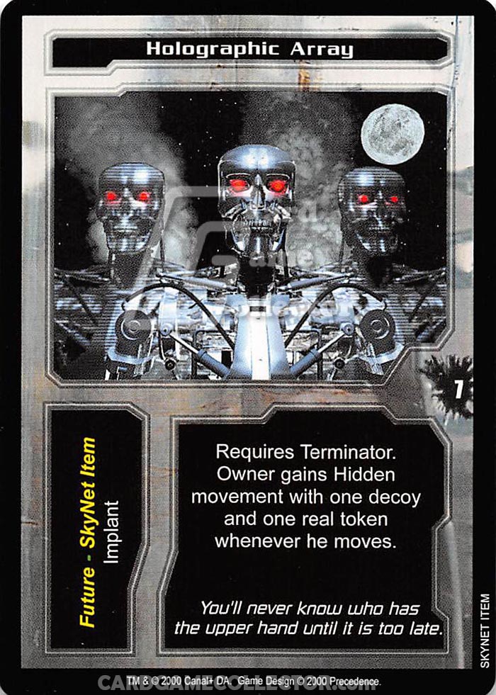 The Terminator CCG: Holographic Array