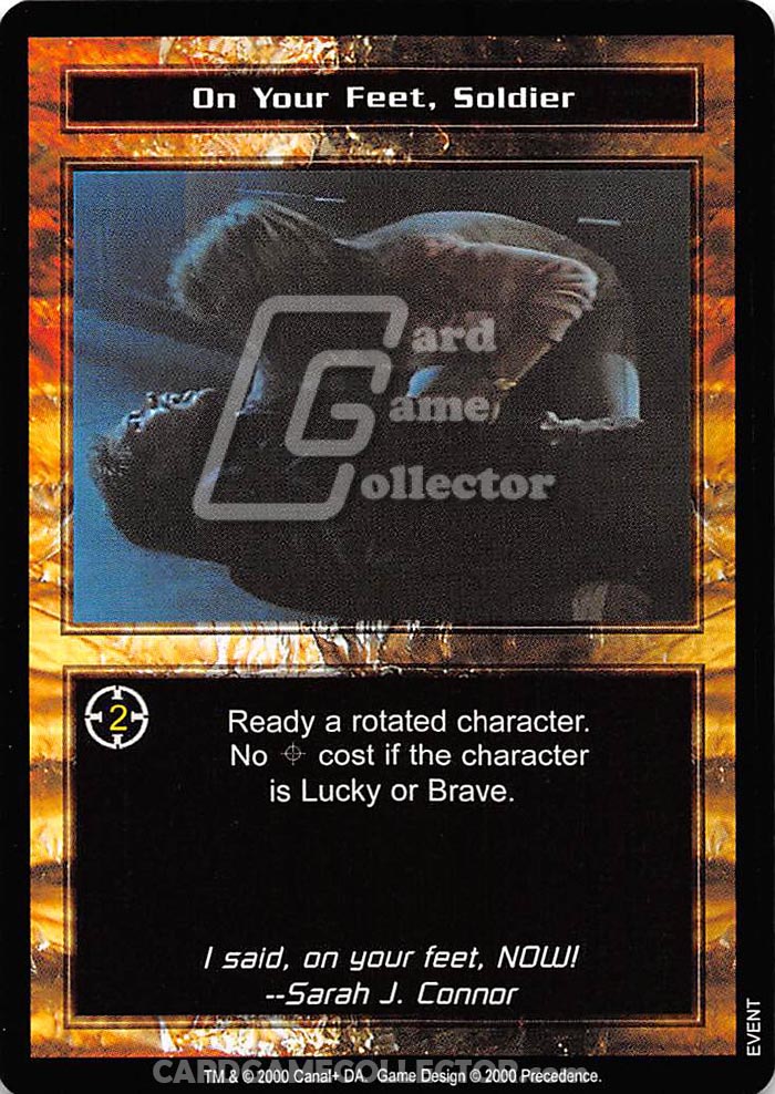 The Terminator CCG: On Your Feet, Soldier