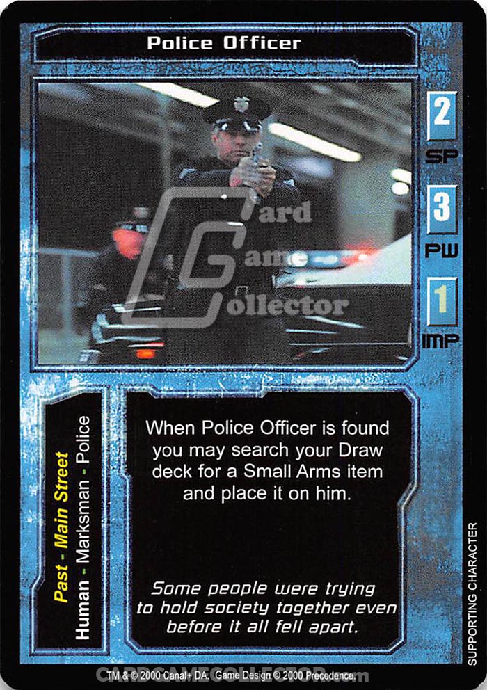 The Terminator CCG: Police Officer