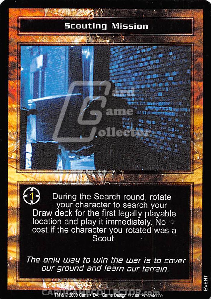 The Terminator CCG: Scouting Mission