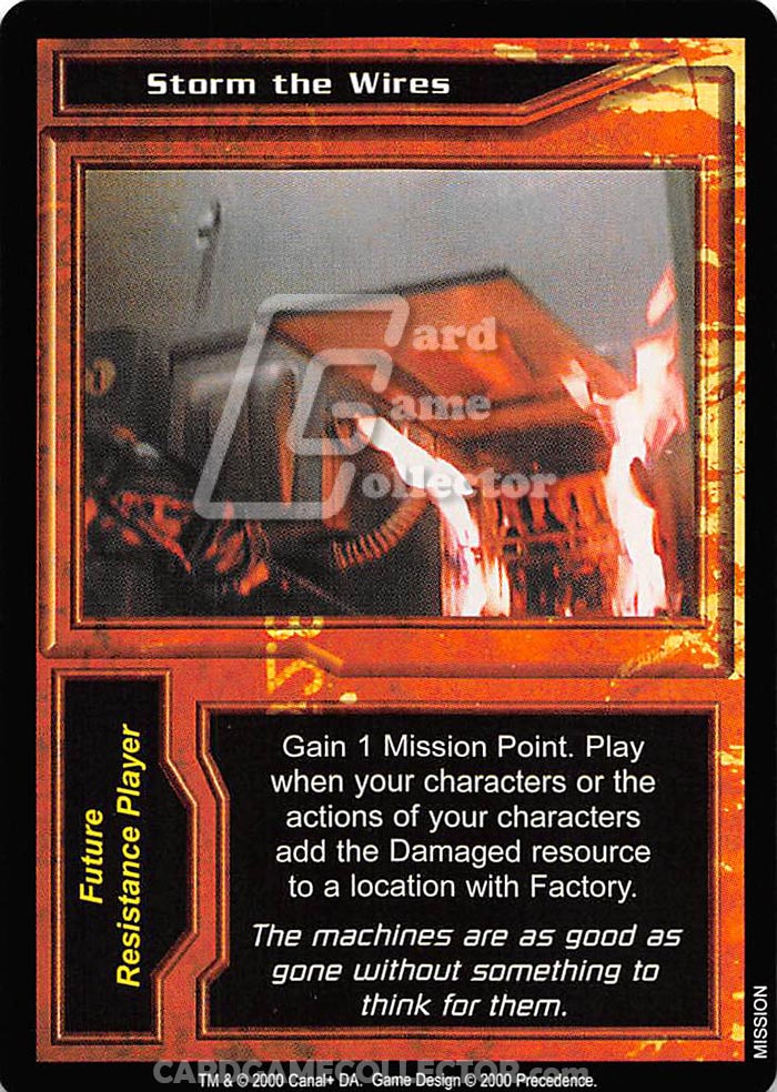 The Terminator CCG: Storm the Wires