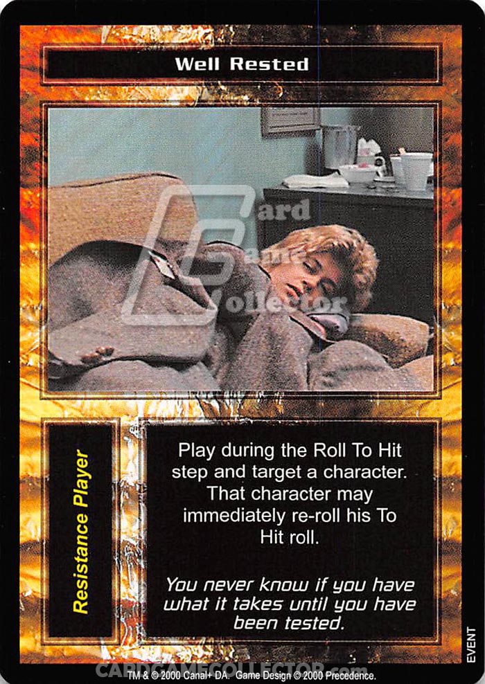 The Terminator CCG: Well Rested