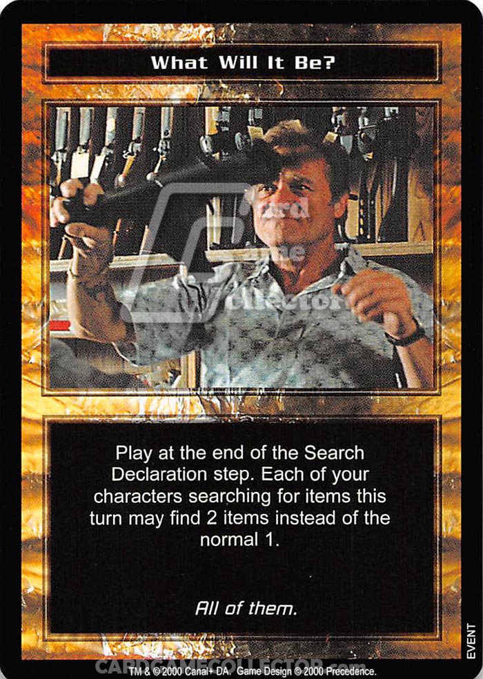The Terminator CCG: What Will It Be?