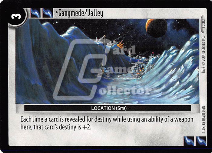 WARS TCG: 1 ◆ Ganymede/Valley