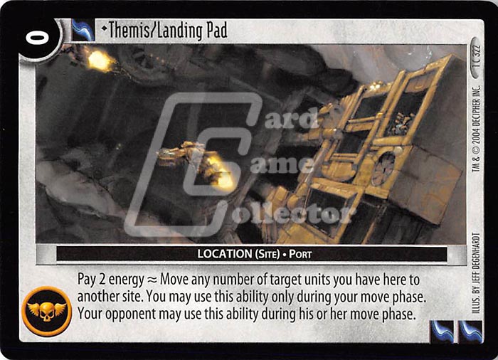 WARS TCG: 1 ◆ Themis/Landing Pad