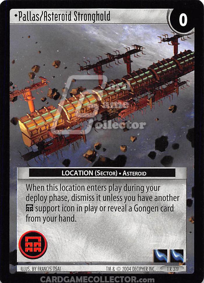 WARS TCG: 1 ◆ Pallas/Asteroid Stronghold